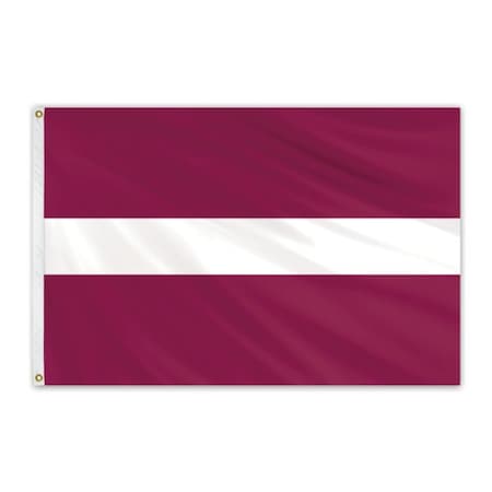 Latvia Outdoor Nylon Flag 5'x8'